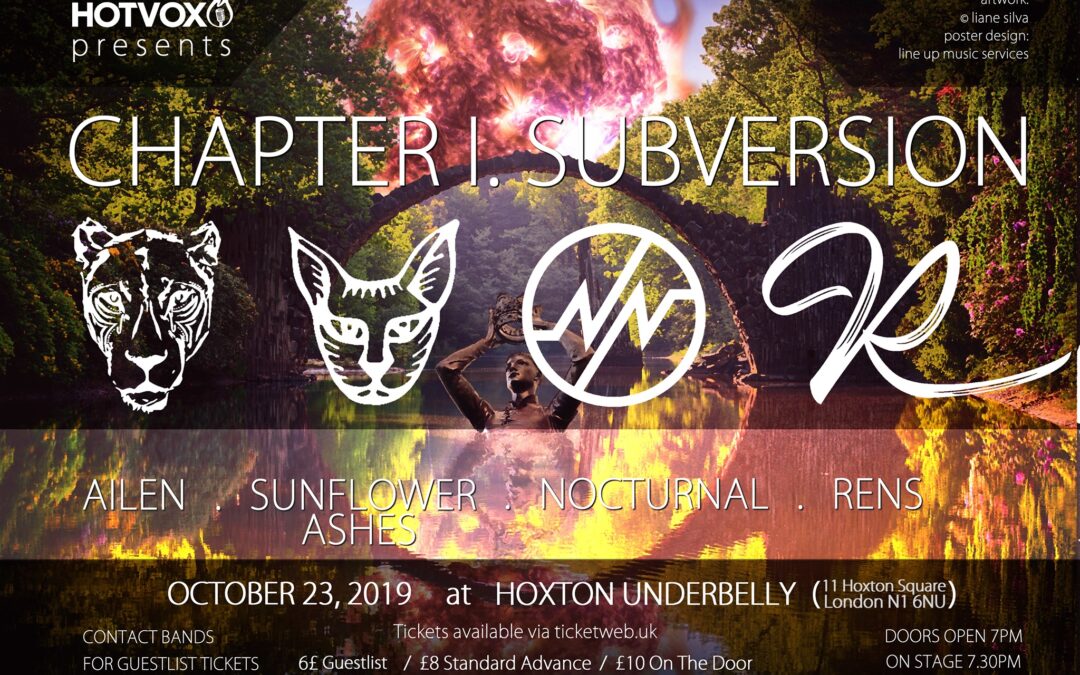 An Evening Live with Ailen Chapter I. Subversion: Sunflower Ashes //  Nocturnal // Rens